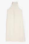 Buy_PERONA_Ivory Cotton Solid Twisted Halter Neck Estrella Maxi Dress 