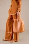 Buy_AMPM_Brown Maira Bucket Bag _Online_at_Aza_Fashions