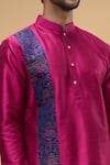 Buy Arihant Rai Sinha Pink , Chanderi Zari Thread Work Kurta And Churidar Set Buy_Arihant Rai Sinha_Pink , Chanderi Zari Thread Work Kurta And Churidar Set