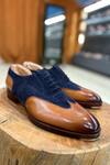 Buy_Fellmonger_Brown Lace-up Solid Oxford Shoes 