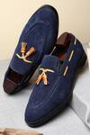 Buy_Fellmonger_Blue Tassel Embellished Loafers _at_Aza_Fashions