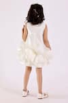 Shop_JANYAS CLOSET_White Taffeta Silk Solid Ruffles Dream Dress _at_Aza_Fashions