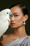Buy_Anaash_White Manufactured Pearls Zing Stone Studded Drop Earrings _at_Aza_Fashions