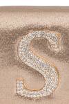 Buy_NR By Nidhi Rathi_Gold Crystal S Letter Embellished Clutch