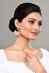 Buy_Nazaakat By Samara Singh_Gold Plated Ocean Circlet Hoop Earrings _at_Aza_Fashions