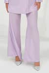 Buy_Vidhi Wadhwani_Purple Embroidered Lapel Collar Lea Blazer And Pant Set _Online_at_Aza_Fashions