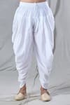 Buy_Arihant Rai Sinha_Green Attached Jacket Soft Mughal Geometric Pattern Kurta And Dhoti Pant Set