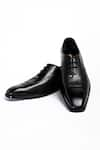 Buy_ANIKET GUPTA_Black Lords Leather Formal Shoes _at_Aza_Fashions