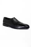 Shop_ANIKET GUPTA_Black Lords Leather Formal Shoes _at_Aza_Fashions