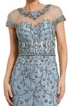 Buy_Mac Duggal_Blue Net Embroidery Crystal Sheer Sweetheart Top Iris Embellished Mermaid Gown _Online_at_Aza_Fashions