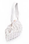 Buy_Nayaab by Aleezeh_White Hand Embroidery Tonal Sequin Clutch Bag_Online_at_Aza_Fashions