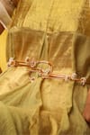 Buy_Suhani Pittie_Gold Pearls Embellished Waistbelt _at_Aza_Fashions