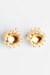Buy_Suhani Pittie_Gold Plated Pearls Embellished Ear Buttons_Online_at_Aza_Fashions