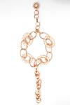 Suhani Pittie_Gold Plated Neutron Loop Pearls Chain-link Necklace _Online_at_Aza_Fashions