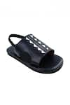 Buy_The Madras Trunk_Black Trex Prism Strap Sandals _Online_at_Aza_Fashions