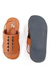 Shop_The Madras Trunk_Brown Trex Prism Strap Sling Back Sandals _at_Aza_Fashions