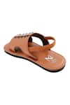 Buy_The Madras Trunk_Brown Trex Prism Strap Sling Back Sandals 