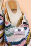 Shop_Foot Fuel_Multi Color Embellished Charlotte Thread Embroidered Mules _Online_at_Aza_Fashions