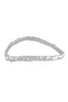 Buy_Arvino_Silver Plated Textured Rowdy Bangle _at_Aza_Fashions