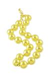 Shop_Arvino_Gold Plated Spherical Statement Necklace _at_Aza_Fashions