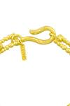 Arvino_Gold Plated Chunky Dotted Chain Link Bracelet _Online_at_Aza_Fashions