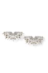 Buy_Esme by Aashna Dalmia_Grey Swarovski Cosmic Cadence Embellished Earrings _Online_at_Aza_Fashions