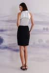 Shop_Orthodox_Black Banana Crepe Plain Pencil Skirt _at_Aza_Fashions