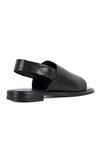 Shop_JVAM_Black Plain Page Sling Back Sandals _Online_at_Aza_Fashions