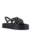 Buy_JVAM_Black Amara Solid Wedges _at_Aza_Fashions