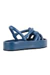 Buy_JVAM_Blue Amara Plain Wedges _Online_at_Aza_Fashions