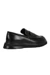 Buy_JVAM_Black Emmett Solid Moccasins _Online_at_Aza_Fashions