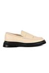 JVAM_Off White Emmett Plain Moccasins _Online_at_Aza_Fashions