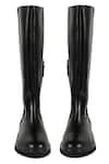 Shop_JVAM_Black Everlee Solid Long Boots_at_Aza_Fashions