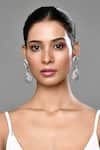 Buy_Our Purple Studio_White Stones Embellished Dangler Earrings _Online_at_Aza_Fashions