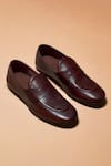 Buy_Dmodot_Brown Flexo Bruno Loafers _at_Aza_Fashions