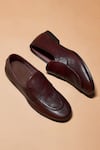 Shop_Dmodot_Brown Flexo Bruno Loafers _at_Aza_Fashions