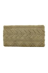 TROV_Beige Cece Yarn Woven Vine Clutch _Online_at_Aza_Fashions