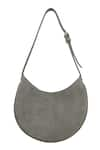 Shop_TROV_Grey Freya Metal Chain Tassel Bag _at_Aza_Fashions