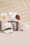 Buy_House of Vian_White Swarovski Jane Buckle Work Heels _at_Aza_Fashions