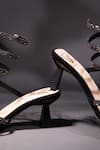 Buy_House of Vian_Black Swarovski Kate Embellished Heels _Online_at_Aza_Fashions