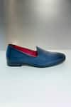 Shop_Hilo Design_Blue Ombre Trufa Leather Shoes _Online_at_Aza_Fashions