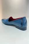 Shop_Hilo Design_Blue Ombre Trufa Leather Shoes _at_Aza_Fashions