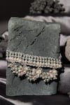 House of D'oro_Silver Plated Pearl Fenella Bracelet _Online_at_Aza_Fashions