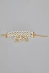 Buy_House of D'oro_White Pearl Solstice Bracelet _Online_at_Aza_Fashions