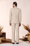 Shop_S&N by Shantnu Nikhil_Off White Linen Solid Cargo Trouser _at_Aza_Fashions