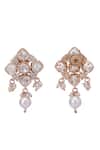 Buy_Auraa Trends_Gold Plated Pearls, Diamonds, Stones Kundan And Meenakari Necklace Set 