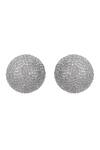 Auraa Trends_White Stones Studded Earrings _Online_at_Aza_Fashions