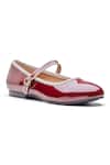 Buy_Dang Shoes_Red Emilly Glazed Mary Janes _at_Aza_Fashions