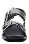 Dang Shoes_Black May Buckle Strap Sandals _Online_at_Aza_Fashions