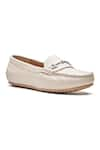 Buy_Dang Shoes_Beige Tam Leather Moccasins _at_Aza_Fashions